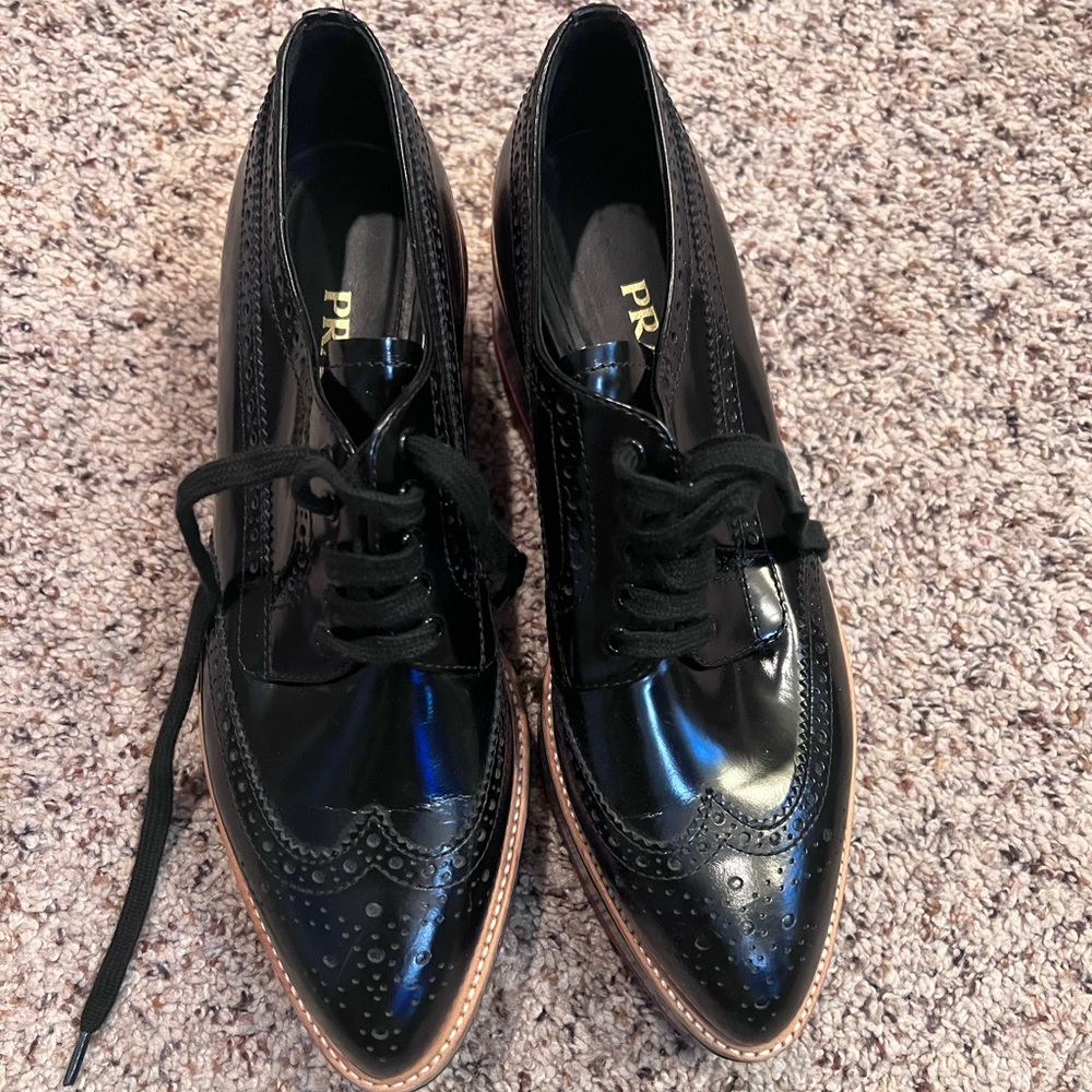 Prada Platform Loafers